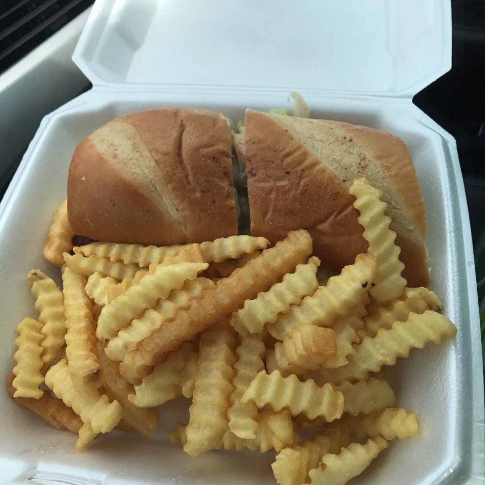 Jose's Hacienda - Chicken sandwich with bacon, lettuce, cheese and mayo on a fresh roll. With french fries, only $6.50! - Mexican Near Me - Skokie, Illinois