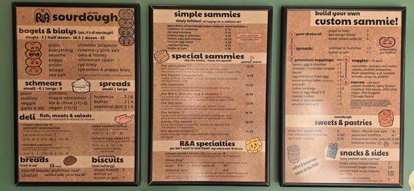 Menu photo 2 R&A Sourdough Chicago, IL
