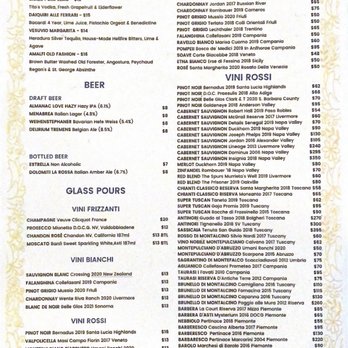 Locanda Amalfi - Drink menu - Italian Near Me - Pleasanton, California Locanda Amalfi - Drink menu - Italian Near Me - Pleasanton, California
