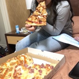 BBQ Chicken Pizza Slice