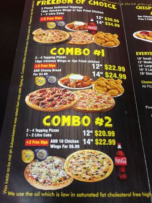 Menu photo 8 Aleeza’s Pizza Toronto, ON