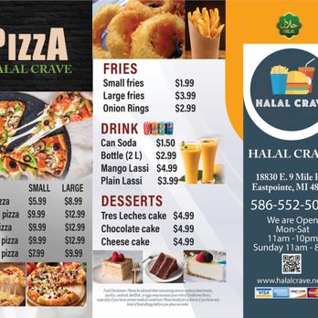 Halal Crave Halal 180 E 9 Mile Rd Eastpointe Mi Restaurant Reviews Phone Number Menu Yelp