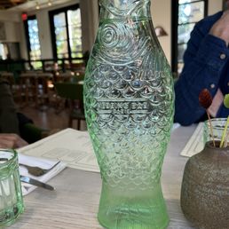 Decanter if water shaped like a FISH!