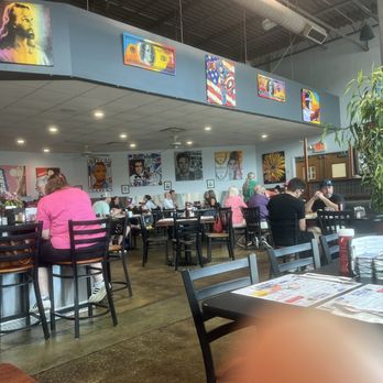 Green Street Grill - Dining room with great art - Breakfast & Brunch Near Me - Downingtown, Pennsylvania Green Street Grill - Dining room with great art - Breakfast & Brunch Near Me - Downingtown, Pennsylvania