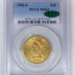 Heartfield's Fine Jewelry & Rare Coins - $10 Gold Liberty Eagle