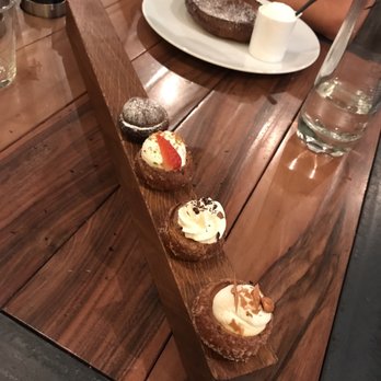 Pascade - Dessert Pascades, perfect little bites. The chocolate was so delicious and rich. - French Near Me - Paris, 75