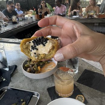 Cebada Rooftop - Tostones y Caviar. So yum! - Wine Bars Near Me - Coral Gables, Florida