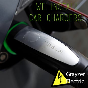 Grayzer Electric - No matter what kind of charger you're looking to install for your car, we can help. https://www.grayzerelectric.com/car-chargers.html - Electricians Near Me - Austin, Texas