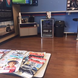 Customer waiting area. Complimentary water and coffee is available. Customer waiting area. Complimentary water and coffee is available.