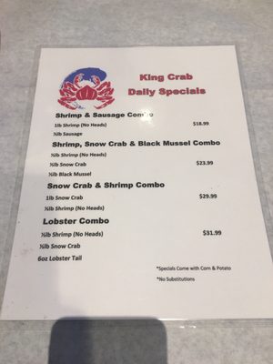 Menu photo 4 King Crab Charlotte, NC