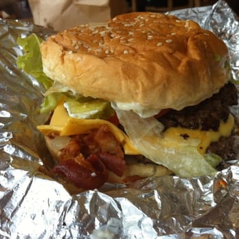 Five Guys - Bacon Cheeseburger - Burgers Near Me - Orlando, Florida