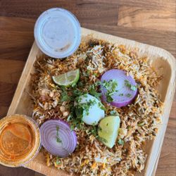 Desi Bites - Mutton biryani