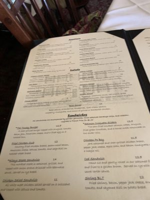 Menu photo 8 Tousey House Tavern Burlington, KY