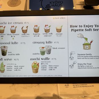Kyoyo Haus - Menu, March 2026 - Ice Cream & Frozen Yogurt Near Me - Cambridge, Massachusetts Kyoyo Haus - Menu, March 2026 - Ice Cream & Frozen Yogurt Near Me - Cambridge, Massachusetts