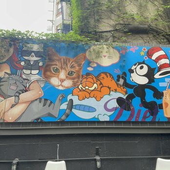 Koneko - Cat mural - Breakfast & Brunch Near Me - New York, New York