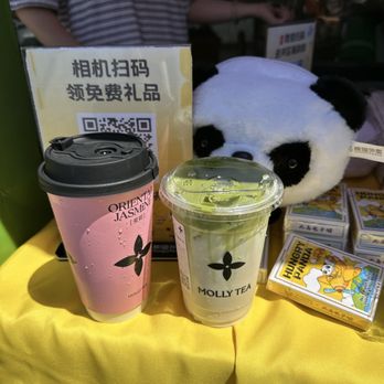 Molly Tea - Jasmine with Match & premium Jasmine milk tea! Great drinks to start the wonderful weekend! - Bubble Tea Near Me - Sunnyvale, California Molly Tea - Jasmine with Match & premium Jasmine milk tea! Great drinks to start the wonderful weekend! - Bubble Tea Near Me - Sunnyvale, California