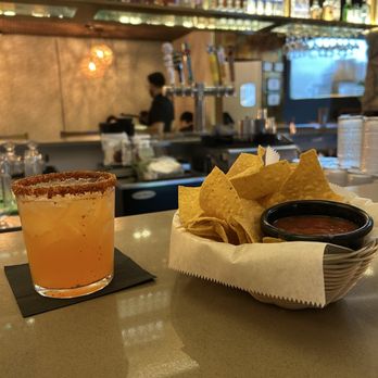 Tacos don Andres - Drink and salsa n chips - Salad Near Me - Kissimmee, Florida