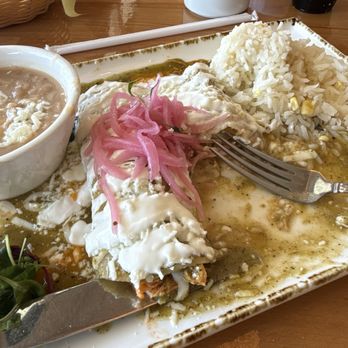 Tulum OC - Halfway through enchiladas and apparently I did not finish my rice first lol! - Mexican Near Me - Anaheim, California Tulum OC - Halfway through enchiladas and apparently I did not finish my rice first lol! - Mexican Near Me - Anaheim, California