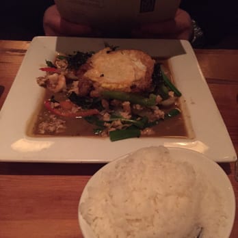 Sabai Cafe & Bar - Crispy Thai Basil...bomb! - Thai Near Me - Eugene, Oregon