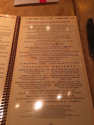 Menu photo 7 The Cheesecake Factory Atlanta, GA Menu photo 7 The Cheesecake Factory Atlanta, GA