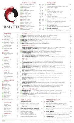 Menu photo 8 Seabutter - Laguna Beach Laguna Beach, CA Menu photo 8 Seabutter - Laguna Beach Laguna Beach, CA