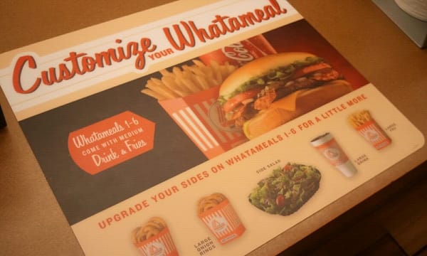 Menu photo 2 Whataburger Tucson, AZ Menu photo 2 Whataburger Tucson, AZ