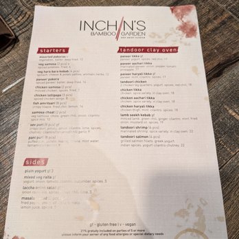 Inchin’s Bamboo Garden - Menu - Chinese Near Me - South Plainfield, New Jersey Inchin’s Bamboo Garden - Menu - Chinese Near Me - South Plainfield, New Jersey