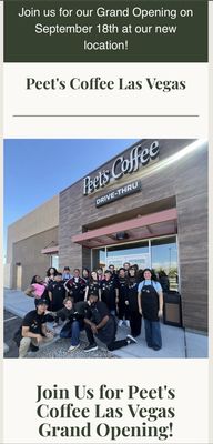 Peet's Coffee Rainbow by null
