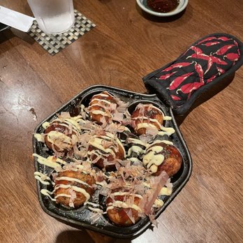 Mr Max - Takoyaki Ball Shaped Octopus Puffs - Sushi Bars Near Me - Irving, Texas Mr Max - Takoyaki Ball Shaped Octopus Puffs - Sushi Bars Near Me - Irving, Texas