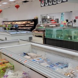 customers in the refrigerated area customers in the refrigerated area