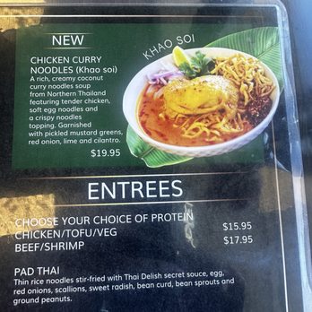 Thai Delish Kitchen - Finally khao soi!!! - Thai Near Me - Victor, New York