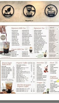 Menu photo 1 TeaLatte Bar Coppell, TX
