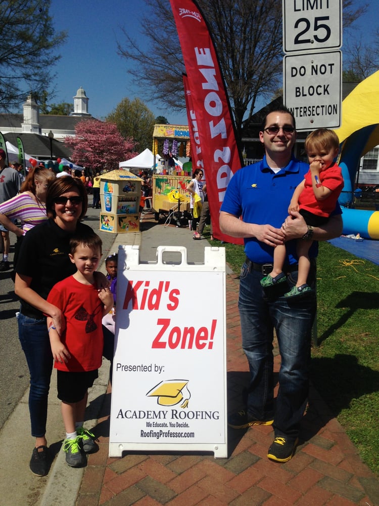 Slide of Academy Roofing