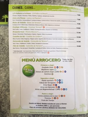 Menu photo 4 Racó de la Mora Tarragona, T