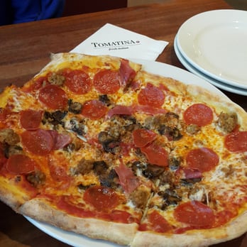 Tomatina - Personal pizza, bigger than that what we expected - Italian Near Me - San Mateo, California Tomatina - Personal pizza, bigger than that what we expected - Italian Near Me - San Mateo, California