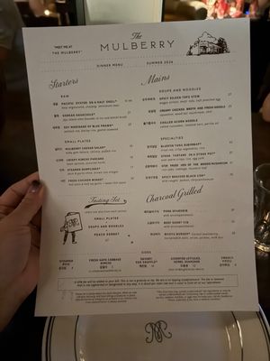 Menu photo 3 The Mulberry Los Angeles, CA