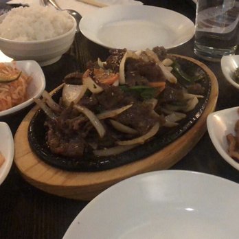 Sol's On the Square - Bulgogi with side dishes - Korean Near Me - Madison, Wisconsin
