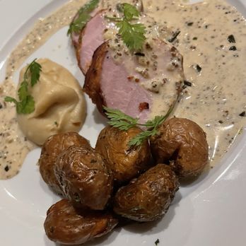 Dauphine’s - Bacon-wrapped pork loin with creole mustard cream. - Seafood Near Me - Washington, DC, District of Columbia