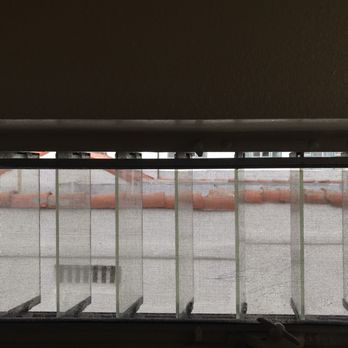 The Presidio Hotel - The window in the bathroom. Even when fully closed, the shutters allow noise, air, and bugs through. The screen is dirty and has a gap. - Hotels Near Me - Santa Barbara, California