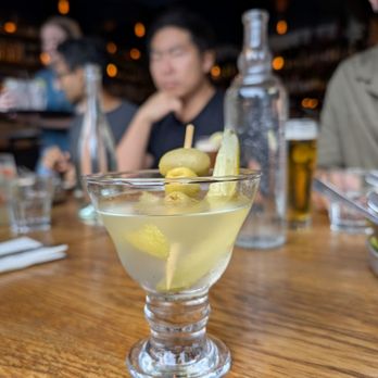 Fat Pasha - Pickle Martini - Middle Eastern Near Me - Toronto, Ontario