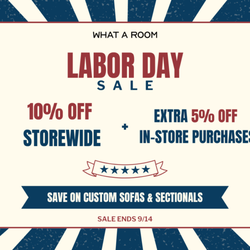 Get 10% off storewide and an extra 5% off for in-store purchases.
