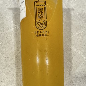 Teazzi Tea Shop - Passion Fruit Orange Four Seasons Tea - Bubble Tea Near Me - Elmhurst, New York Teazzi Tea Shop - Passion Fruit Orange Four Seasons Tea - Bubble Tea Near Me - Elmhurst, New York