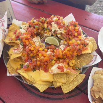 Bar Harbor Lobster Pound - Lobster nachos - Seafood Near Me - Bar Harbor, Maine Bar Harbor Lobster Pound - Lobster nachos - Seafood Near Me - Bar Harbor, Maine