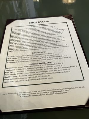 Menu photo 2 Chor Bazaar New York, NY Menu photo 2 Chor Bazaar New York, NY