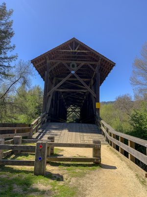 Felton Covered Bridge by null