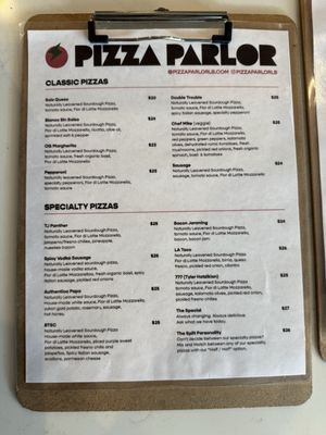 Menu photo 8 Pizza Parlor Long Beach, CA Menu photo 8 Pizza Parlor Long Beach, CA