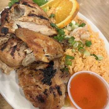 Thai Original BBQ - S-1 Kai Yang (BBQ Chicken Dinner) - Thai Near Me - Cerritos, California Thai Original BBQ - S-1 Kai Yang (BBQ Chicken Dinner) - Thai Near Me - Cerritos, California