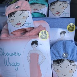 99 Cents Only Stores - 6/26/2018:  The towel wraps and wet hair turbans were so inexpensive, I bought three different colors!