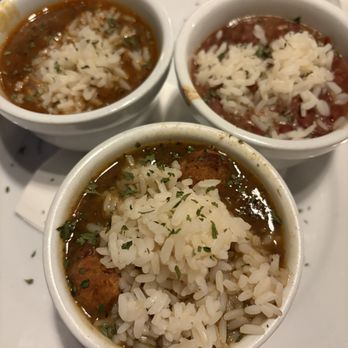 Wow Turkey - Nola special...shrimp etouffee, red beans & rice & gumbo - Seafood Near Me - New Orleans, Louisiana Wow Turkey - Nola special...shrimp etouffee, red beans & rice & gumbo - Seafood Near Me - New Orleans, Louisiana