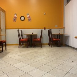 China King - The dining area of the restaurant.